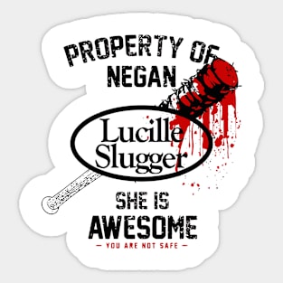 Lucille Slugger Sticker